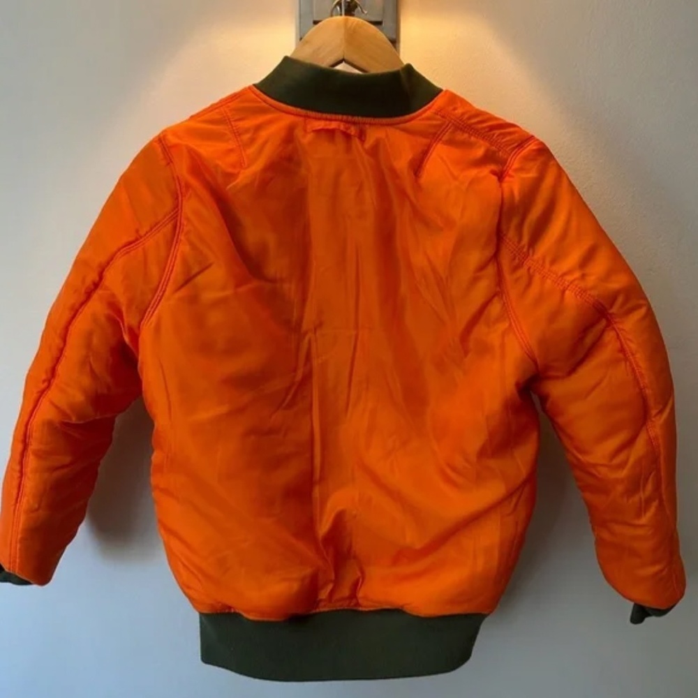 Alpha Industries MA-1 BOMBER JACKET Y - Picture 6 of 7